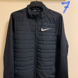 Nike vested running zip up